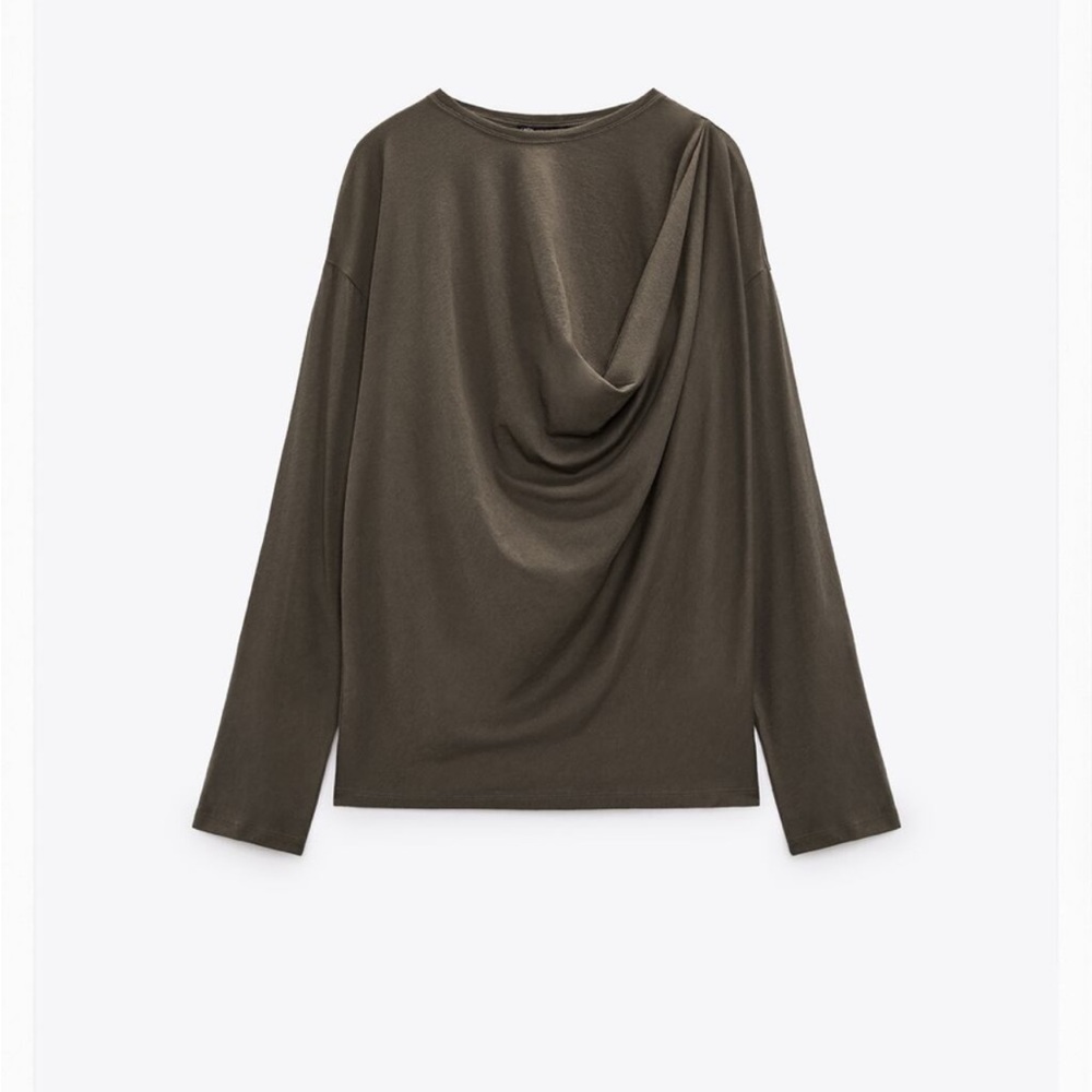 Barely Worn ZARA Ruched Top